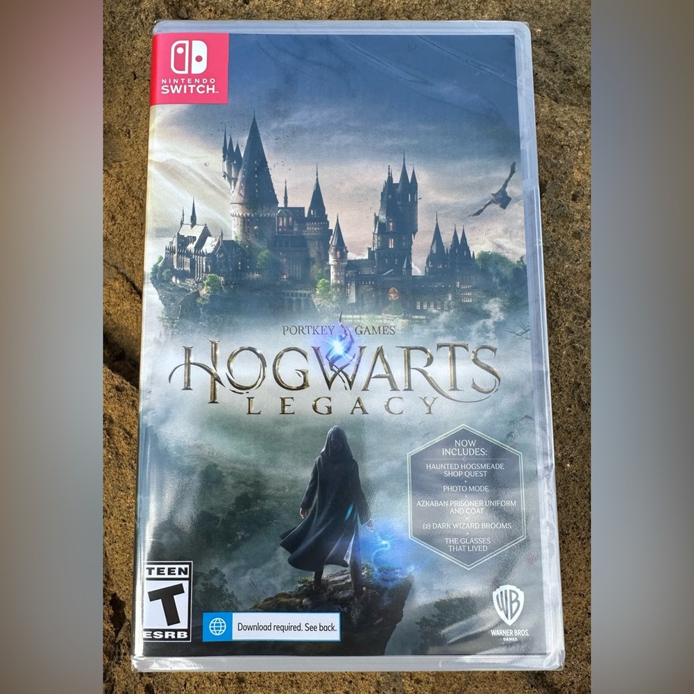 Nintendo Switch Hogwarts Legacy - Blue/Gray Cover Art